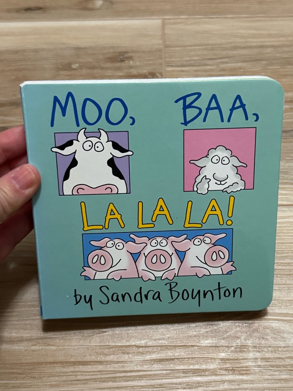 Sandra Boynton Moo, Baa board book